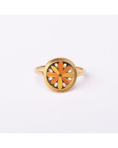 Bague pétales de fleurs