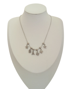 Collier personnalisé argenté